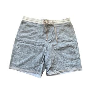 NWOT Howler Bros Board Shorts Geometric Logo Blue Size 38/XL Men